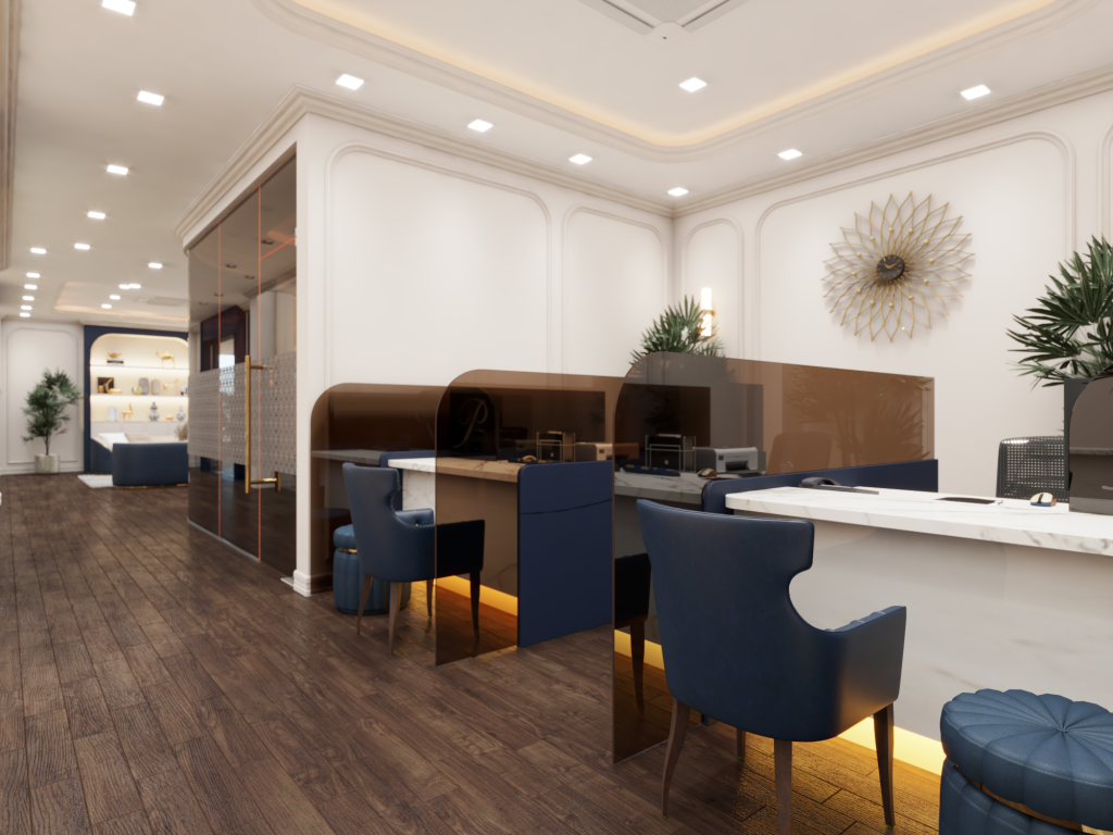 Thiết kế văn phòng của ngân hàng SeABank