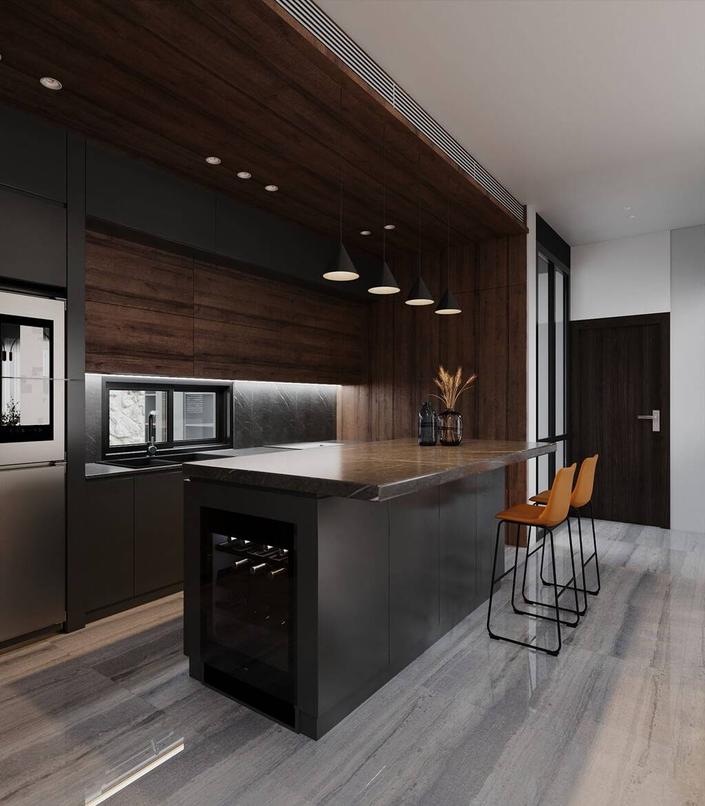 Phong cách thiết kế nội thất hiện đại và 8 đặc trưng nổi bật 5 Đường nét gọn gàng, sạch sẽ