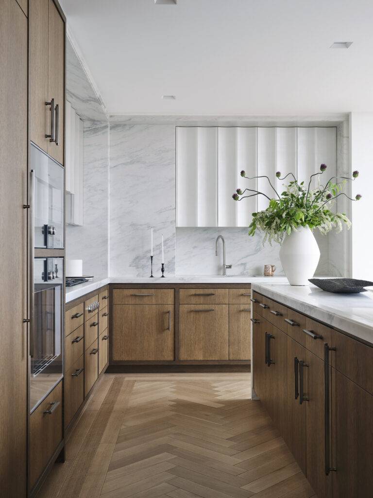 Thiết kế nội thất Penthouses với cảm hứng từ chiếc ghế bành 5 Thiết kế nội thất phòng bếp