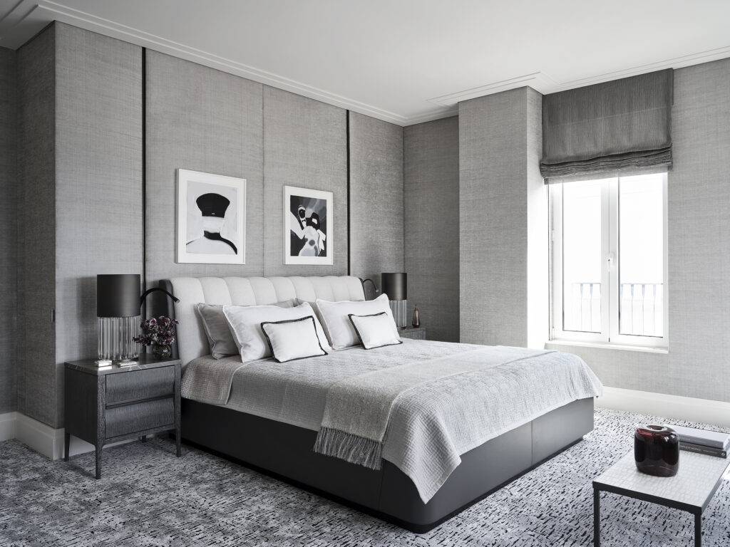 Thiết kế nội thất Penthouses với cảm hứng từ chiếc ghế bành 6 Thiết kế nội thất phòng ngủ