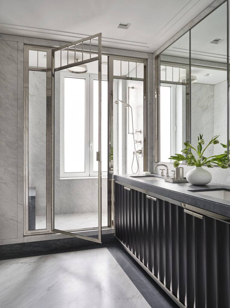 Thiết kế nội thất Penthouses với cảm hứng từ chiếc ghế bành 7 Thiết kế nội thất phòng tắm