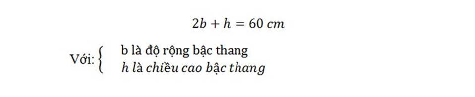 14 điều cần biết để thiết kế cầu thang đẹp cho nhà ở 5 Độ dốc bậc thang