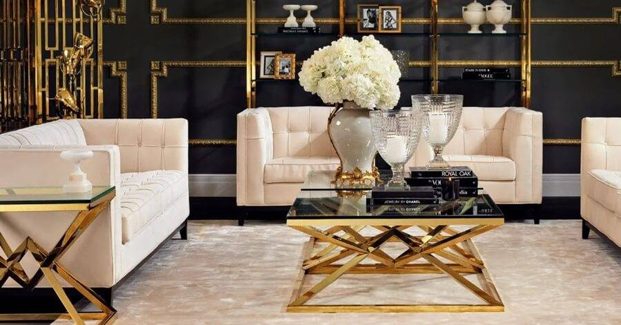 Phong cách nội thất Metallic