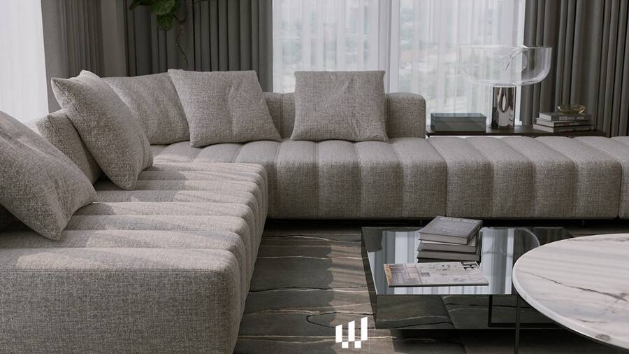 Đồ nội thất trong thiết kế nội thất phòng khách