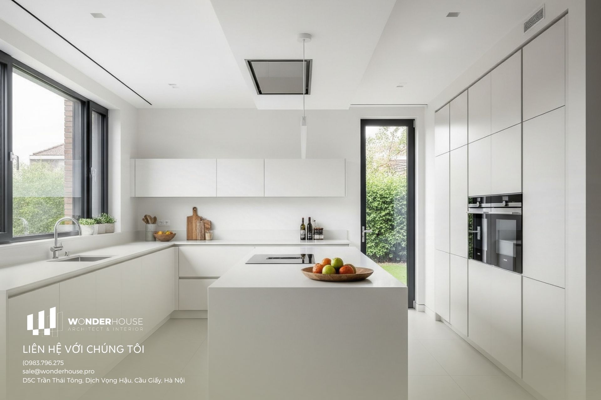 Nội thất bếp đẹp thực sự phù hợp